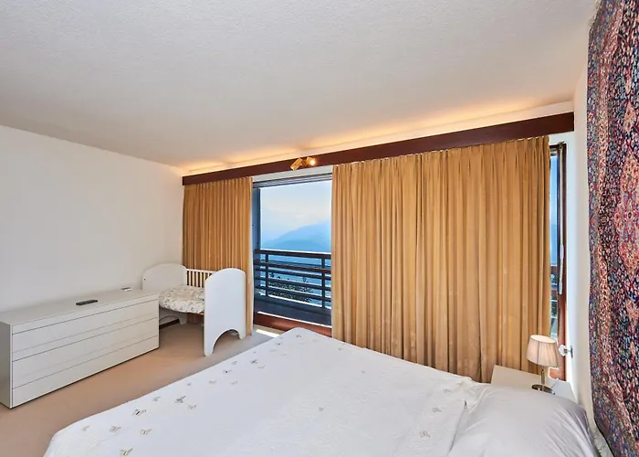 公寓 Supercrans, Rte De La Tour 10, Superb View!! *