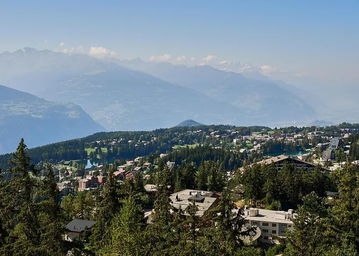 Supercrans, Rte De La Tour 10, Superb View!! Lejlighed *